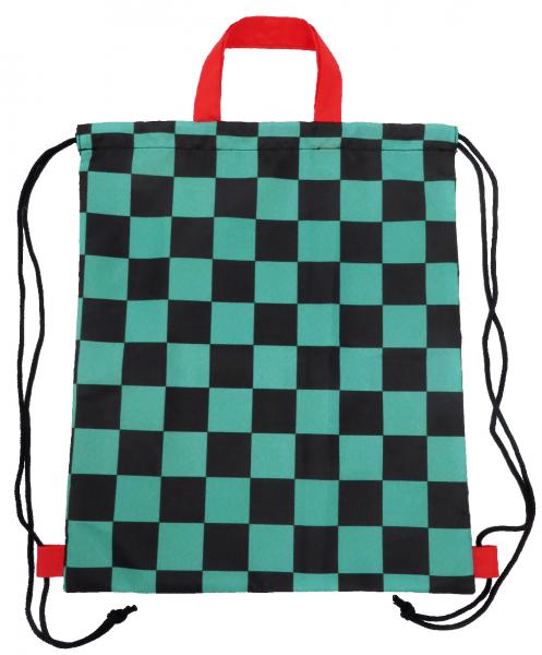 Japanese Pattern Drawstring Knapsack Backpack