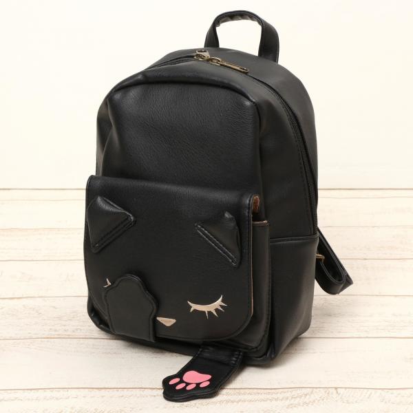 Pooh-Chan Peek-a-Boo Mini Backpack - Black picture