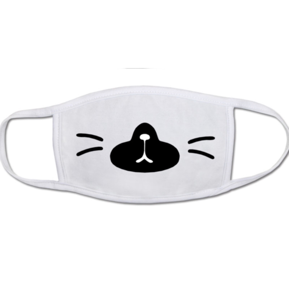 White Masks Cat Expressions picture
