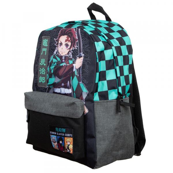 Demon Slayer Corps Checker Laptop Backpack picture