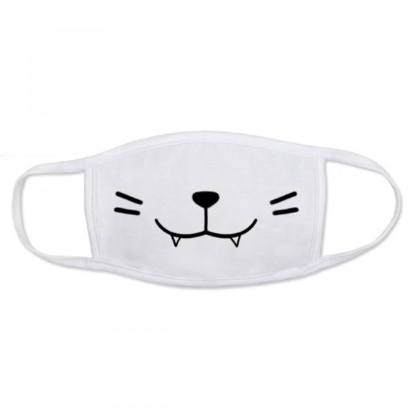 White Masks Cat Expressions picture