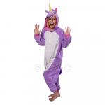 Kigurumi Adult Size - Unicorn Purple