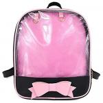 Ita Bag Clear Backpack with Bow  - JAPAN EXCLUSIVE