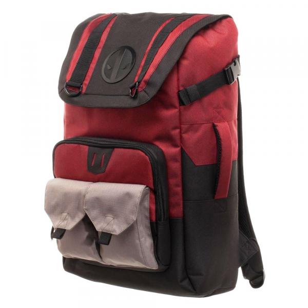 Marvel Deadpool Black/Red Backpack picture