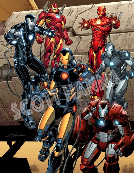 IronMan Art Print Sm AS16