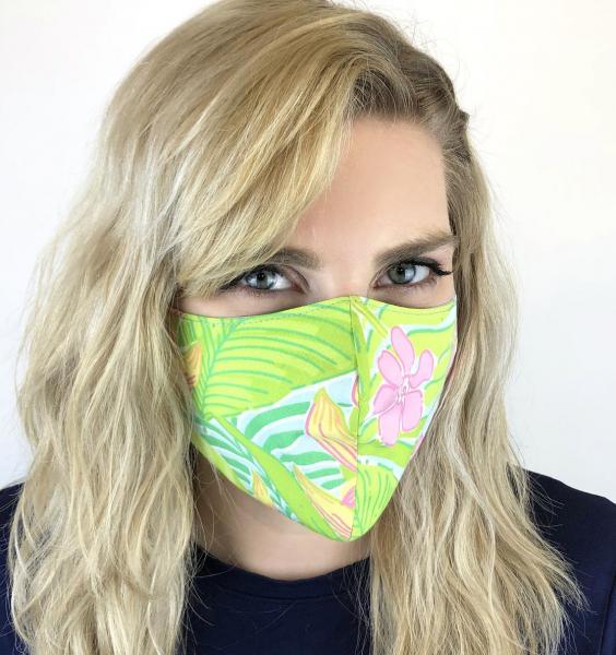 Lilly Pulitzer BODO face mask vintage pastel flower Buy1Donate1