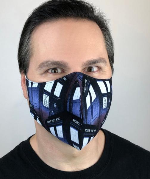 Doctor Who BODO face mask TARDIS Buy1Donate1