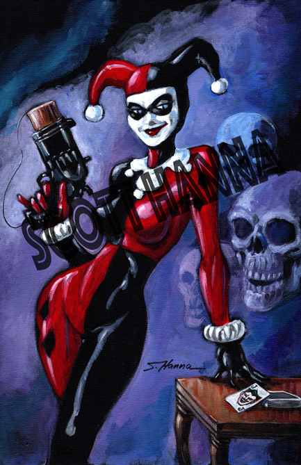 Harley Quinn Art Print Small AS4