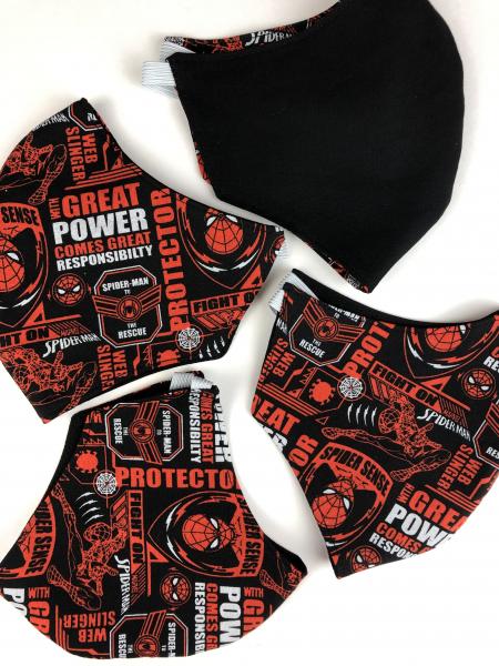 Spiderman BODO face mask Great Power Buy1Donate1