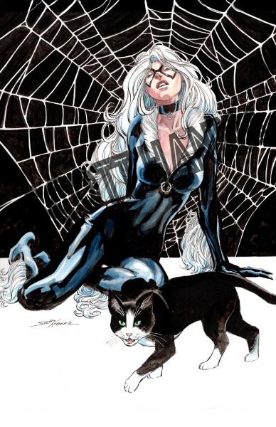 BlackCat Art Print Small AS20