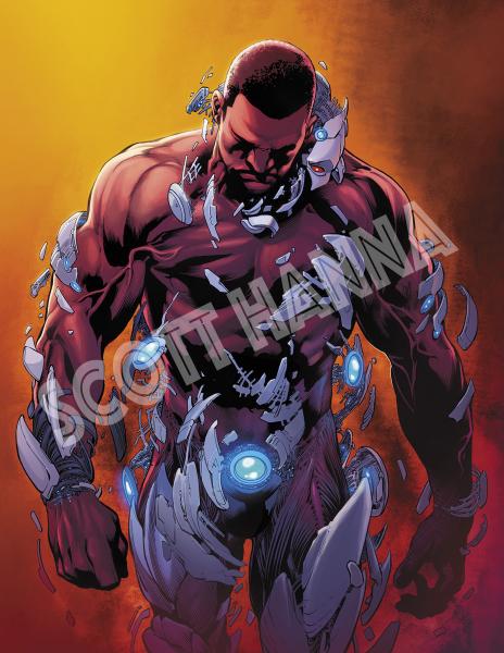 Cyborg Art Print Small AS15