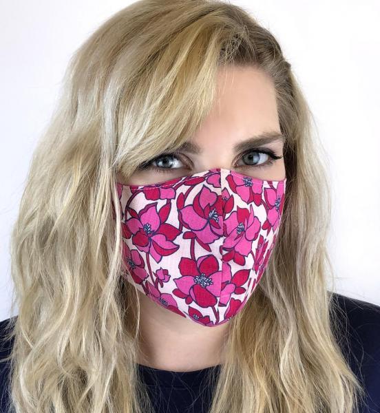 Lilly Pulitzer BODO face mask vintage pink/red Buy1Donate1