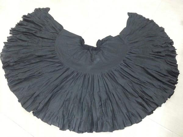 32 Yard Pure Cotton Skirt Black picture