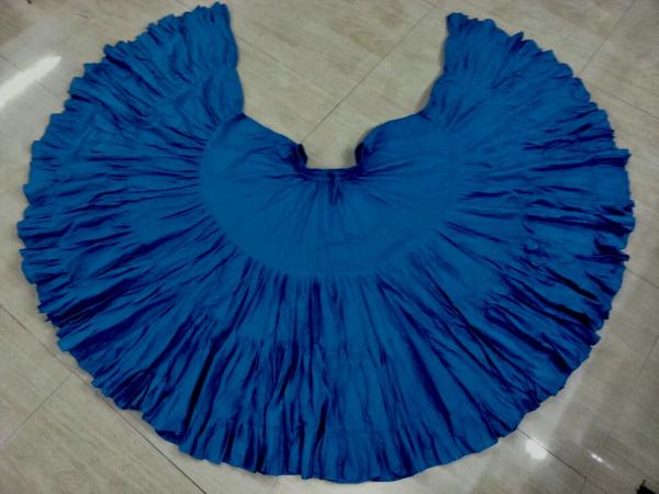 32 Yard Pure Cotton Skirt Blue