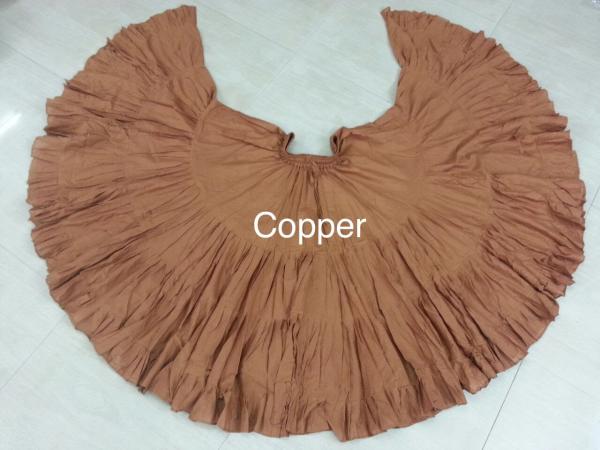 32 Yard Pure Cotton Skirt Copper