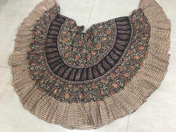 Block Print 25 Yard Skirt #43