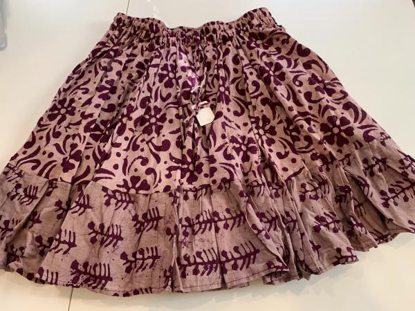 Block Print Mini Skirt #2 picture