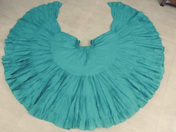 32 Yard Pure Cotton Skirt True Teal picture