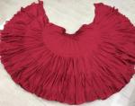 32 Yard Pure Cotton Skirt Red