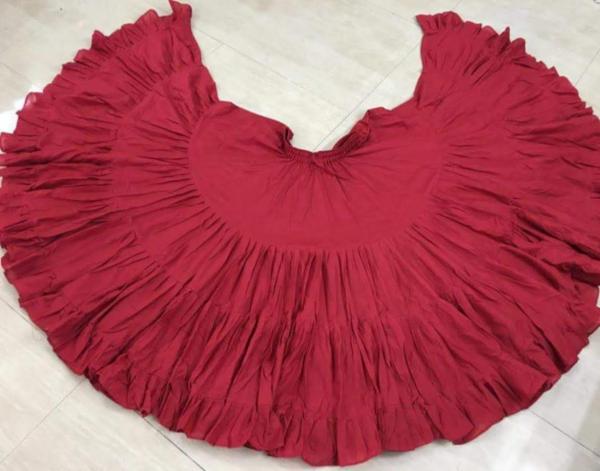 32 Yard Pure Cotton Skirt Red picture