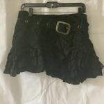 Steam Punk Skirt Short Black