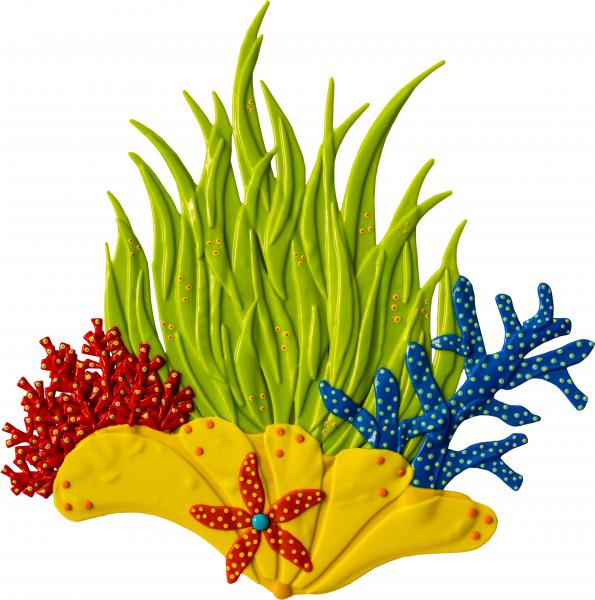 Coral - Large - Sea Grass picture
