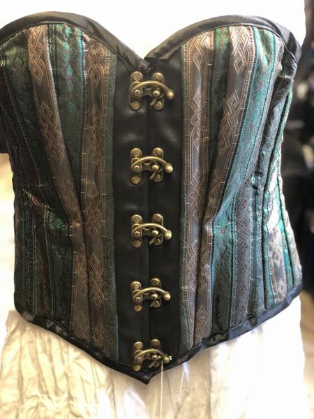 Henrietta OB/HW - 25" Waist - Celtic Stripes - Green/Copper/Black picture