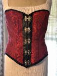 Henrietta OB/HW - 30" Waist - Celtic Cross - Red/Black