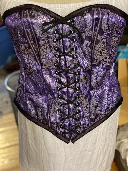 Henrietta OB - 26" Waist - Vine - Silver/Purple