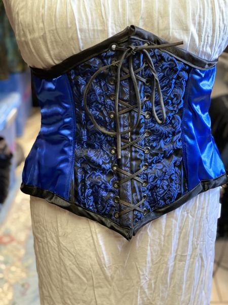 Waist Cincher - 24" Waist - Vine - Blue/Black picture