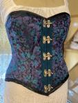 Henrietta OB/HW - 29" Waist - 2 Color Rose - Teal/Pansy