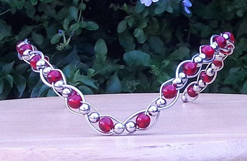 Beaded Crystal Circlet picture