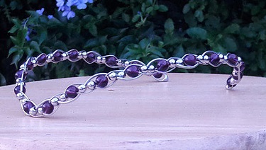 Beaded Crystal Circlet