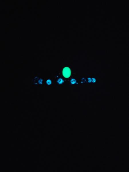 Glow in the Dark Beaded Tiara picture