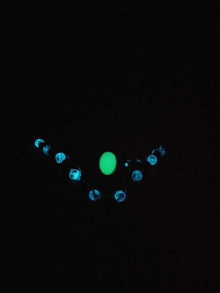 Glow in the dark Spiral Diadem picture