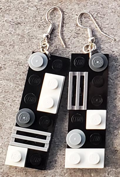 LEGO One-of-a-Kind 2x6 Plate Earrings picture