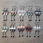 Green Day Guitar Pick Earrings