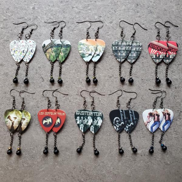 Led Zeppelin Guitar Pick Earrings