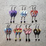 Marvel 2 Guitar Pick Earrings