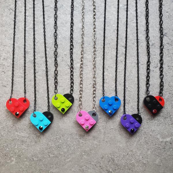 LEGO Heart Necklace