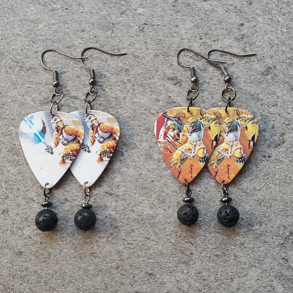 Star Wars Guitar Pick Earrings