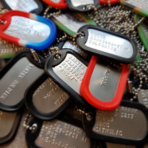 Character Dog Tags