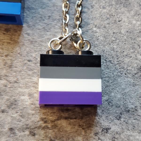 LEGO Pride Flag Stack Pendants picture