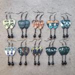 AC/DC Guitar Pick Earrings