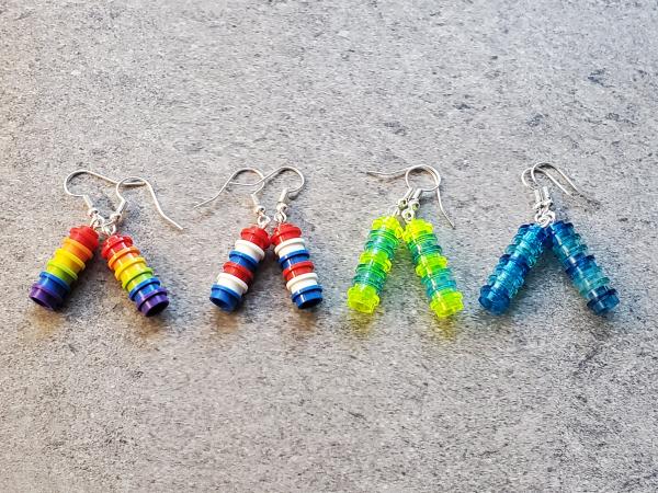 LEGO Stack Earrings picture