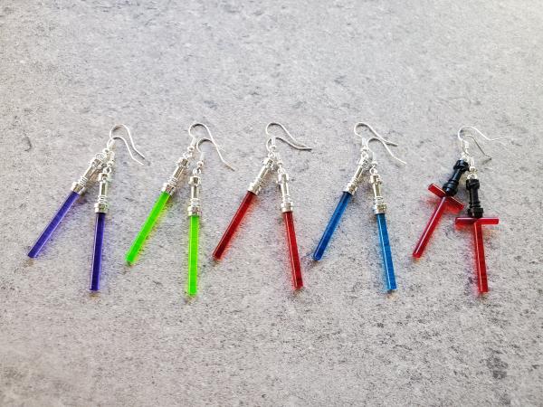 LEGO Lightsaber Earrings picture