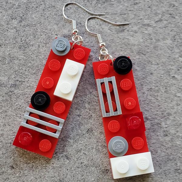 LEGO One-of-a-Kind 2x6 Plate Earrings picture