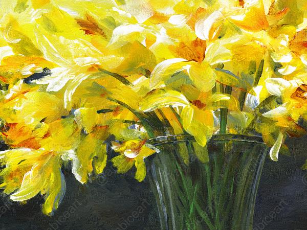 "Daffodils - Signs of Spring_Horizontal