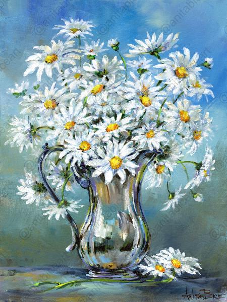 "Silver Daisies" picture