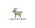 A girl & a goat